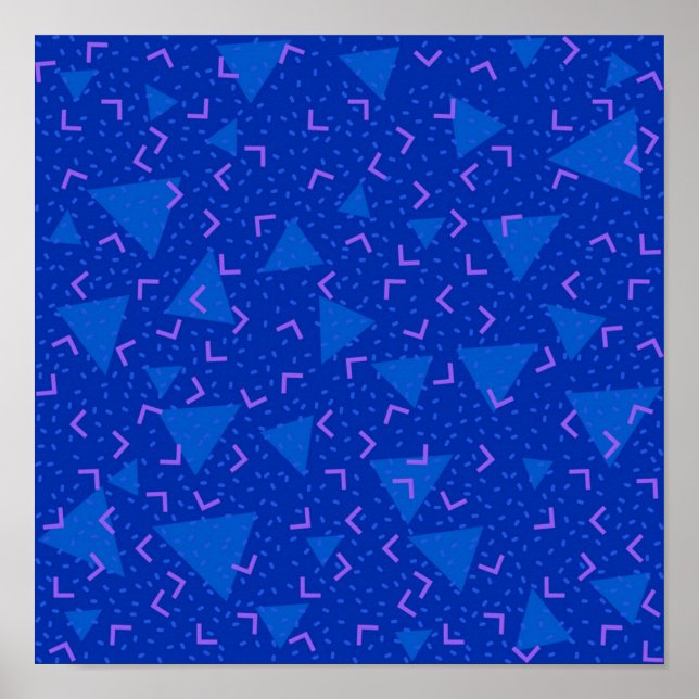 Poster padrão abstrato (Frente)