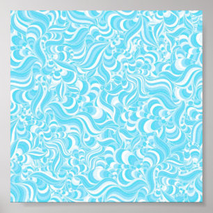 Poster padrão abstrato