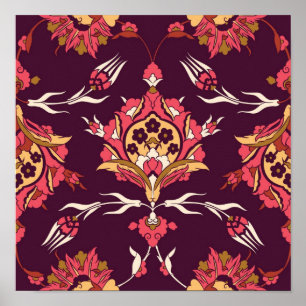 Poster padrão abstrato