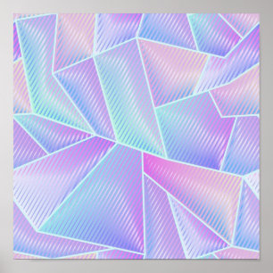 Poster padrão abstrato
