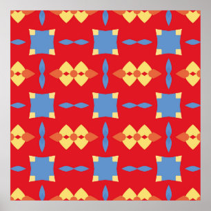Poster padrão abstrato. abstrato, fundo, crachá, beleza