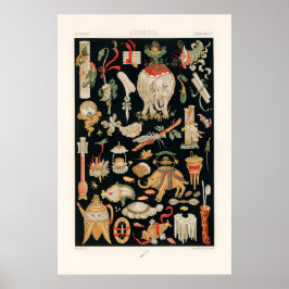 Poster Padrão Chinês