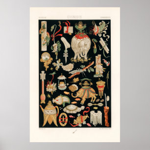 Poster Padrão Chinês