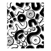 Padrão contínuo de Memphis, design minimalista pre