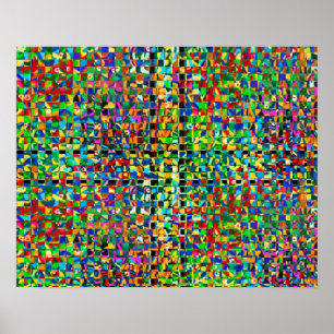 Pôster Padrão da Floresta Chuva Zazzling