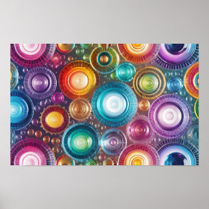 Poster Padrão de abstrato