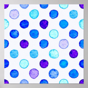Poster padrão de bolinhas