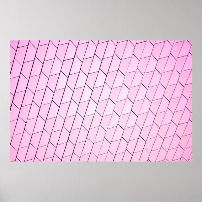 Poster padrão de cinza (Frente)