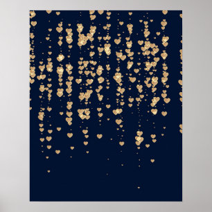 Poster Padrão de Corações 23