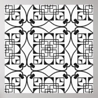 Padrão de Deco de Arte Invisível. Bba minimalístic