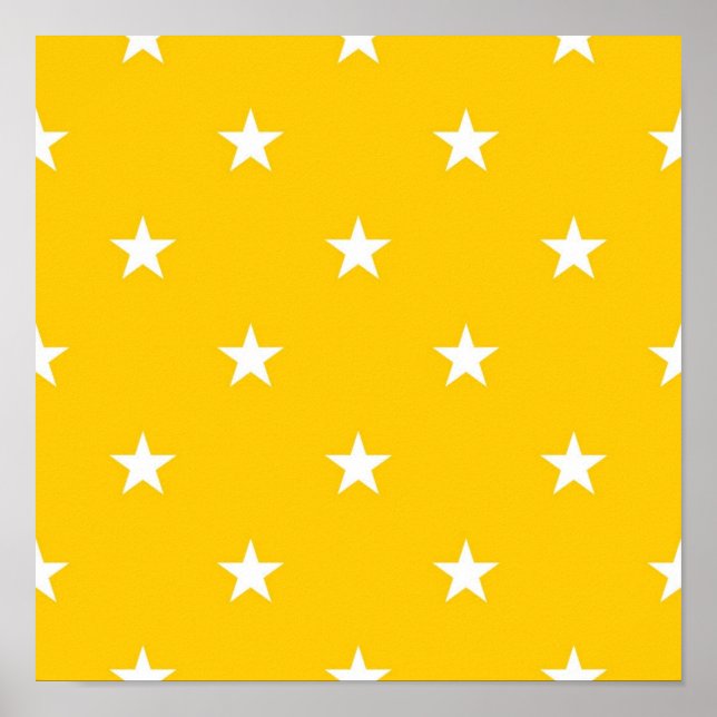 Poster Padrão de estrelas (Frente)
