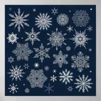 Padrão de flocos de neve