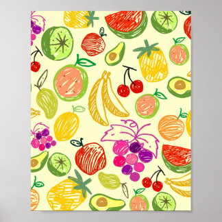 Poster Padrão de Fruidade