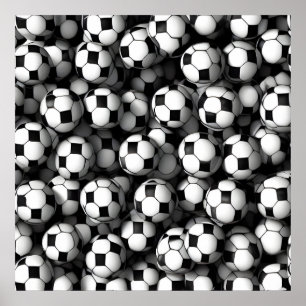 Poster Padrão de futebol