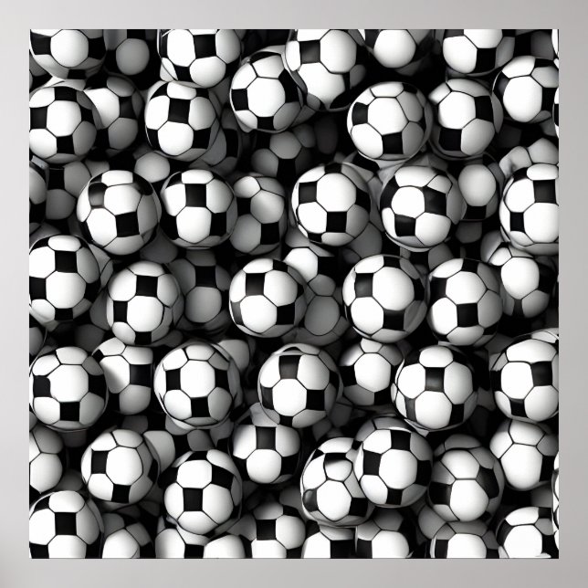 Poster Padrão de futebol (Frente)