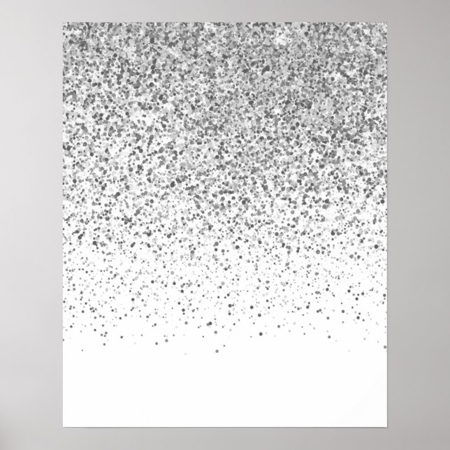 Poster Padrão de gradiente de brilho 3 (Frente)