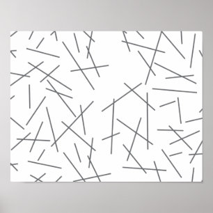 Poster Padrão de linha gráfica moderno, simples e confuso