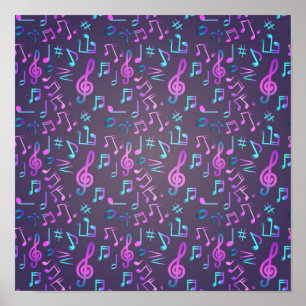 Poster Padrão de música