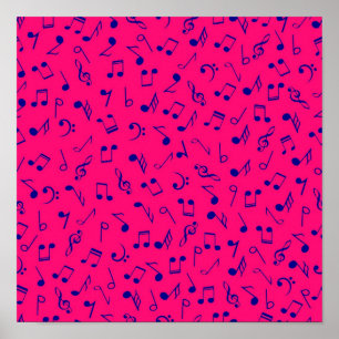 Poster Padrão de música