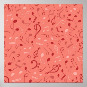 Poster Padrão de música