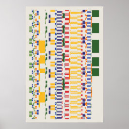Poster Padrão de Números de Ramanujan