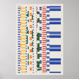 Poster Padrão de números de Ramanujan