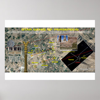 Poster Padrão de Persépolis Pleiades 1