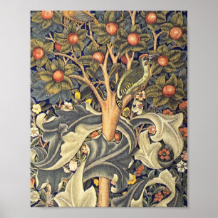 Poster Padrão de Pica-Pau William Morris