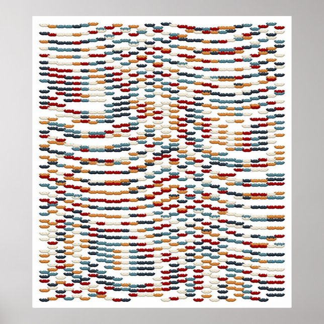 Poster Padrão de polinômios Função  (Frente)