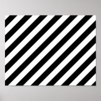 Padrão de Stripes Diagonais Pretas e Brancas