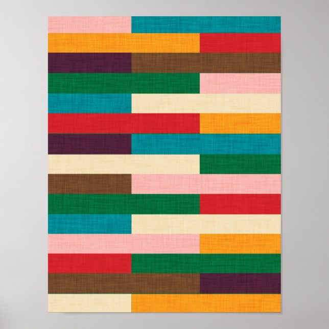 Poster padrão do kilim (Frente)