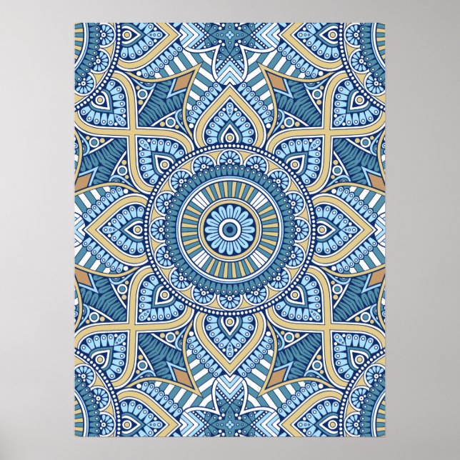 Poster Padrão do Ornamento 2 (Frente)