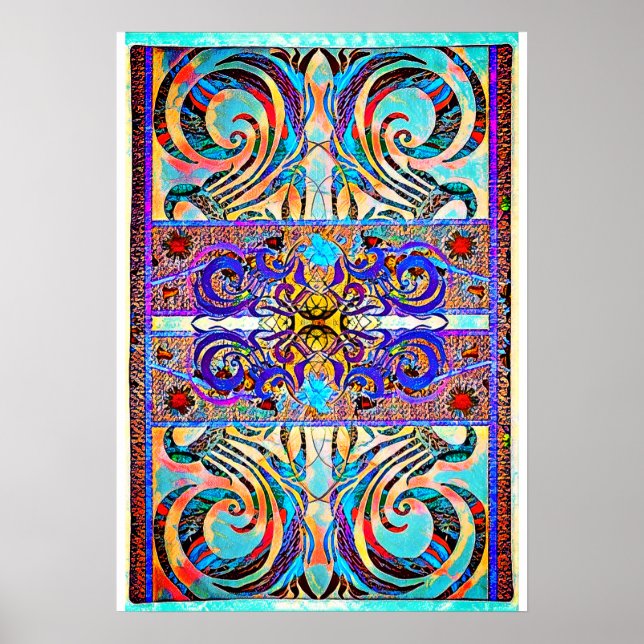 Poster Padrão Elegante 57793 (Frente)