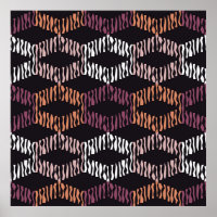 Padrão geométrico de abstrato sem costura. Fitas. 