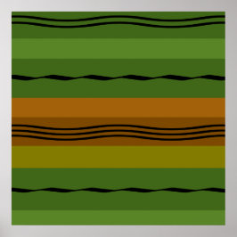 Poster Padrão geométrico elegante moderno