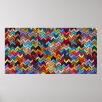 Padrão geométrico sem costura bordado. Denominação