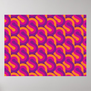 Poster Padrão retrorreflector