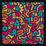 Poster Padrão sem falhas com Formas de Curva de Grafite.<br><div class="desc">Padrão sem falhas com Formas de Curva de Grafite. Combinação de Formas Coloridas. Arte moderna de fundo, padrão, rua, design gráfico, funky, fundo, maori, cor, diversão, linha, abstrato, mistura, sem costura, labirinto, assimetria, decoração, moderno, ornamentação, rosa, espiral, vintage, ilustração, retrô, </div>