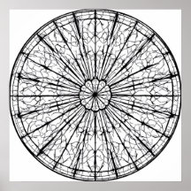 Padrão Simétrico Intricado: Mandala Radial
