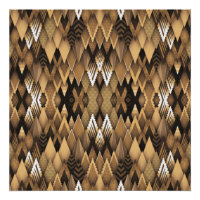 PADRÃO TRIANGULAR RÚSTICO TRIBAL