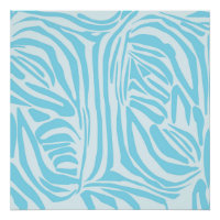 Padrão Zebra Azul