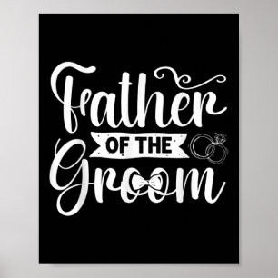 Poster Padre Do Padrinho de casamento De Casamento De Noi