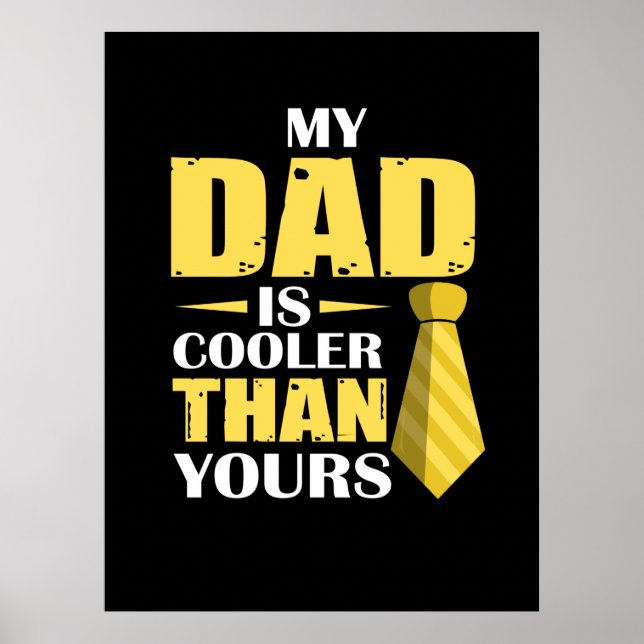 Poster Padre Gift | Meu Pai É Mais Frio (Frente)