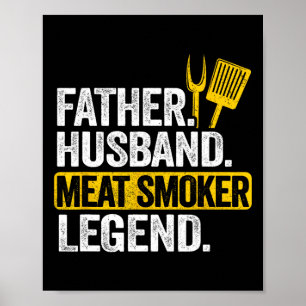Poster Padre Hussein Carne Fumante Legenda Frangeira Carn