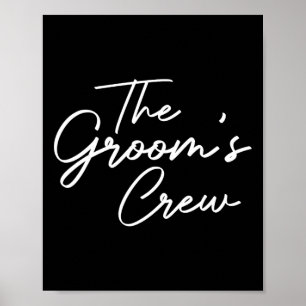 Poster Padrinhos de casamento do Grupo de Despedida de So