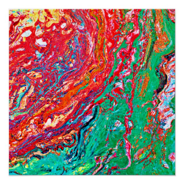 Pôster Padrões bonitos Comprar de arte agora (Frente)