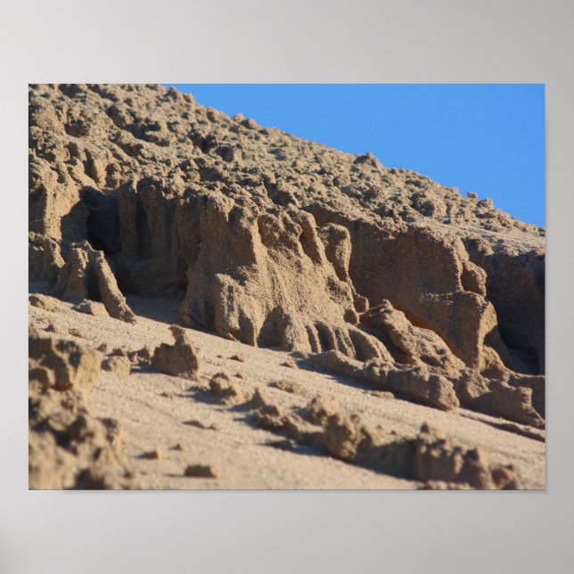 Poster Padrões de areia No. 2 Natureza (Frente)