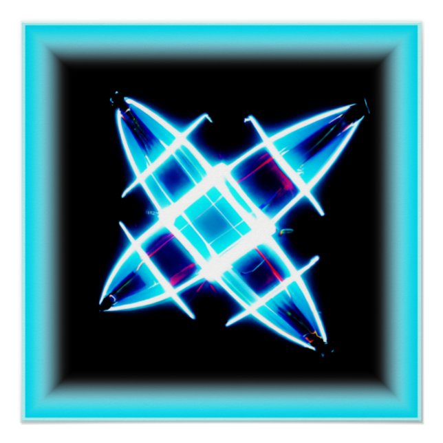 Pôster Padrões de estrelas brilhantes. Comprar Agora (Frente)