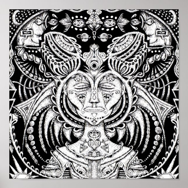 Pôster Padrões de latência (Frente)