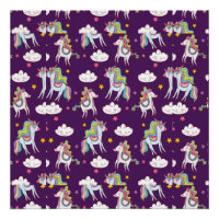 Padrões do Cavalo Mágico Funny Unicorn